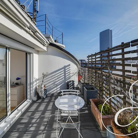 Appartamento 9eme Ciel, Dernier Etage, Terrasse, Montparnasse *