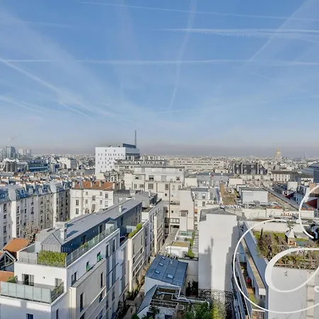 9eme Ciel, Dernier Etage, Terrasse, Montparnasse Apartment