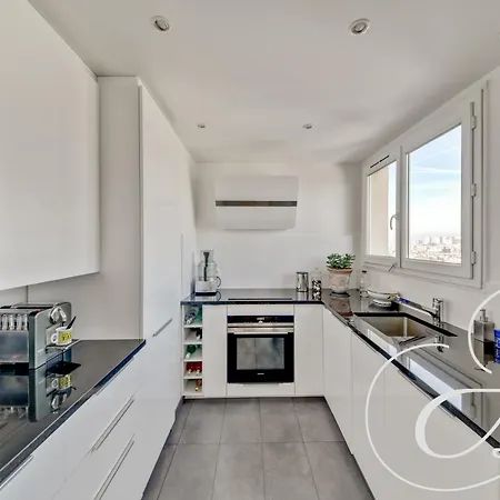 Apartment 9eme Ciel, Dernier Etage, Terrasse, Montparnasse Paris